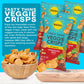 Biena Tasty Thins Veggie Crisps - Hawaiian Bbq, 4-Pack, 4 Oz Bags - Chickpeas & Veggies, Vegan, Gluten Free, Dairy-Free, Non-Gmo