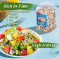 Besway Ranch Flavor Dry Roasted Edamame 20 Oz, High Protein Crunchy Snack, Non-Gmo, Vegan, Gluten-Free, Transparent Plastic Jar