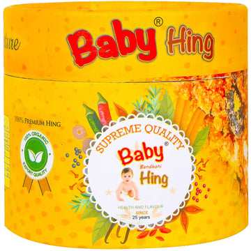 Baby Hing Crystals Strong Asafoetida (20G) | (Hing) For Cooking | 100% Pure And Organic Food Spice | Indian Flavour For Food | P