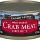 Crown Prince Fancy White Crab Meat, 6-Ounce Cans (Pack of 12)