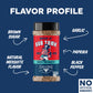 Fire & Smoke Society BBQ Rub - Seasoning for smoky aroma & Grilling Meat - 12.5 oz