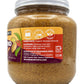 Wilderness Poets, Roasted Almond Butter - Organic, Smooth, Creamy, No Salt, Unsweetened - Half Gallon Glass Jar, 4 Pound (64 Oun
