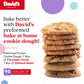 David's Cookies Preformed Frozen Cookie Dough Chocolate Chunk & Oatmeal Raisin 96 count