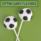 Sweetzo Soccer Ball Lollipops - 2D Individually Wrapped Suckers, 24 Count, Large Size, Perfect for Team Gifts and Party Favors
