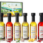 Kiri & Sons Olive Oil Gourmet Sampler Gift Set of 6 - Premium Extra-Virgin Blend Olive Oil Made In Spain, Natural Flavors Includ