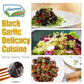 Riorand Black Garlic 4 Cans Of 170G Whole Black Garlic Aged For Full 90 Days Black Garlic 1.5 Pounds