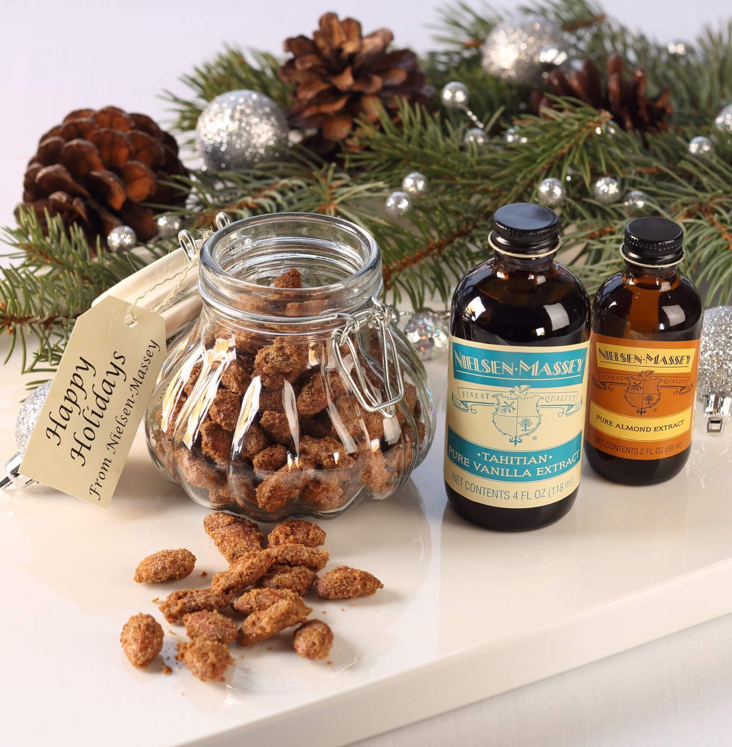 Nielsen-Massey Pure Almond Extract for Baking and Cooking 4 Ounce Bottle