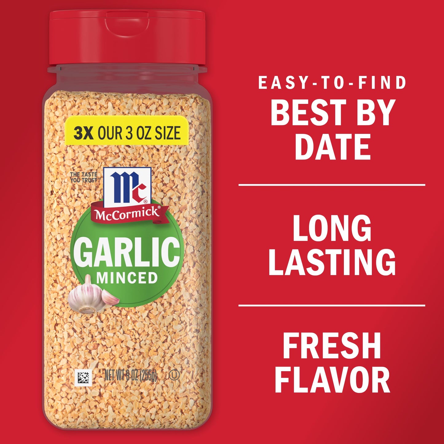 Mccormick Minced Garlic, 9 Oz