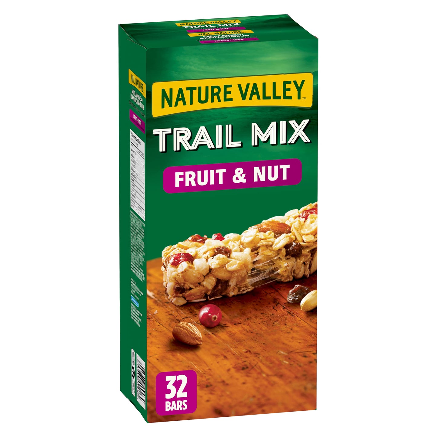 Nature Valley Fruit Nut Chewy Trail Mix, 32Pk, 1.12Kg/2.5Lbs (Imported From Canada)