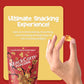 KrackCorn Caramel Popcorn - Gluten-Free, Non-GMO Gourmet Snack - 11 Oz, Pack of 3