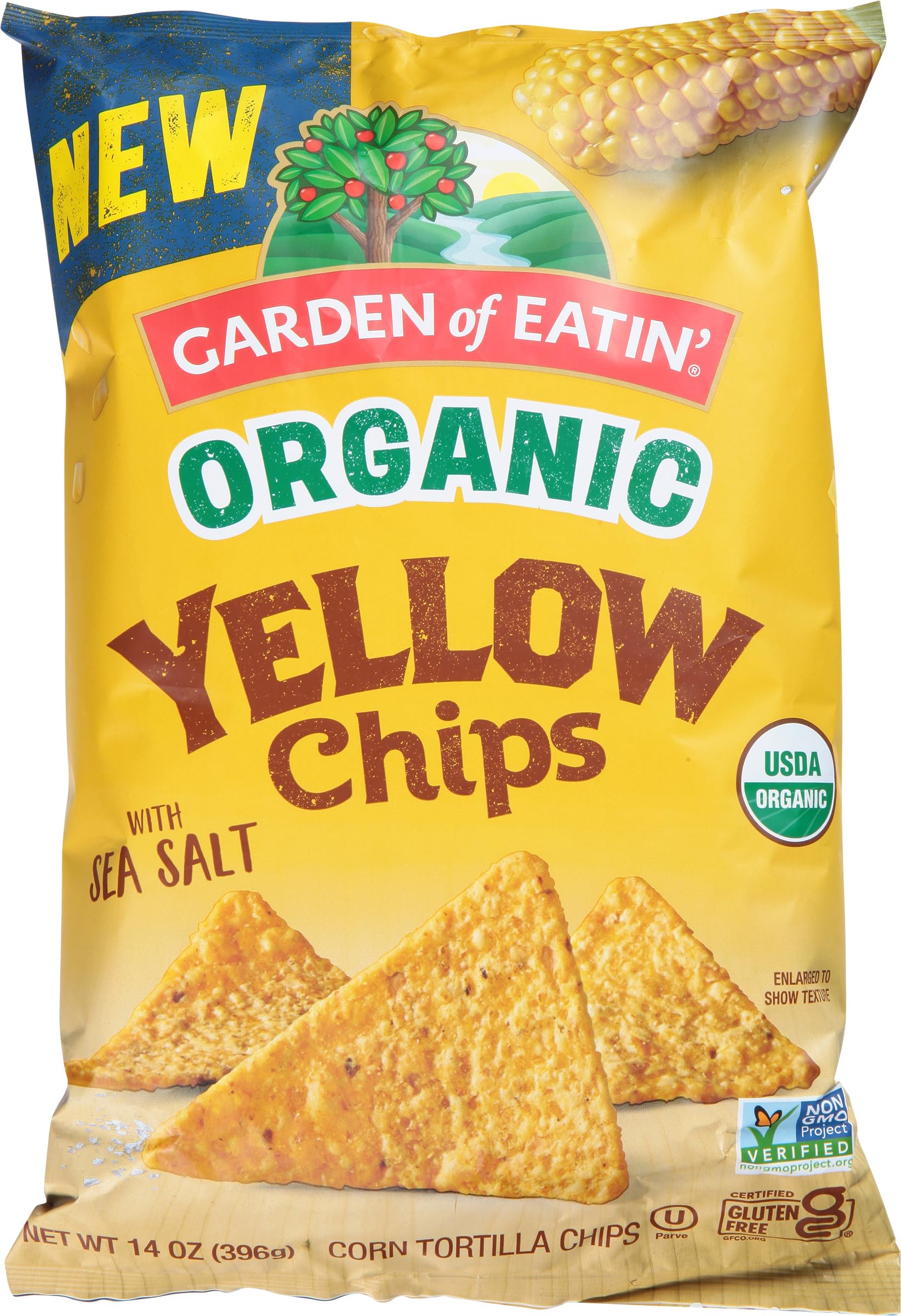 Garden of Eatin' Organic Yellow Corn Tortilla Chip 14 oz