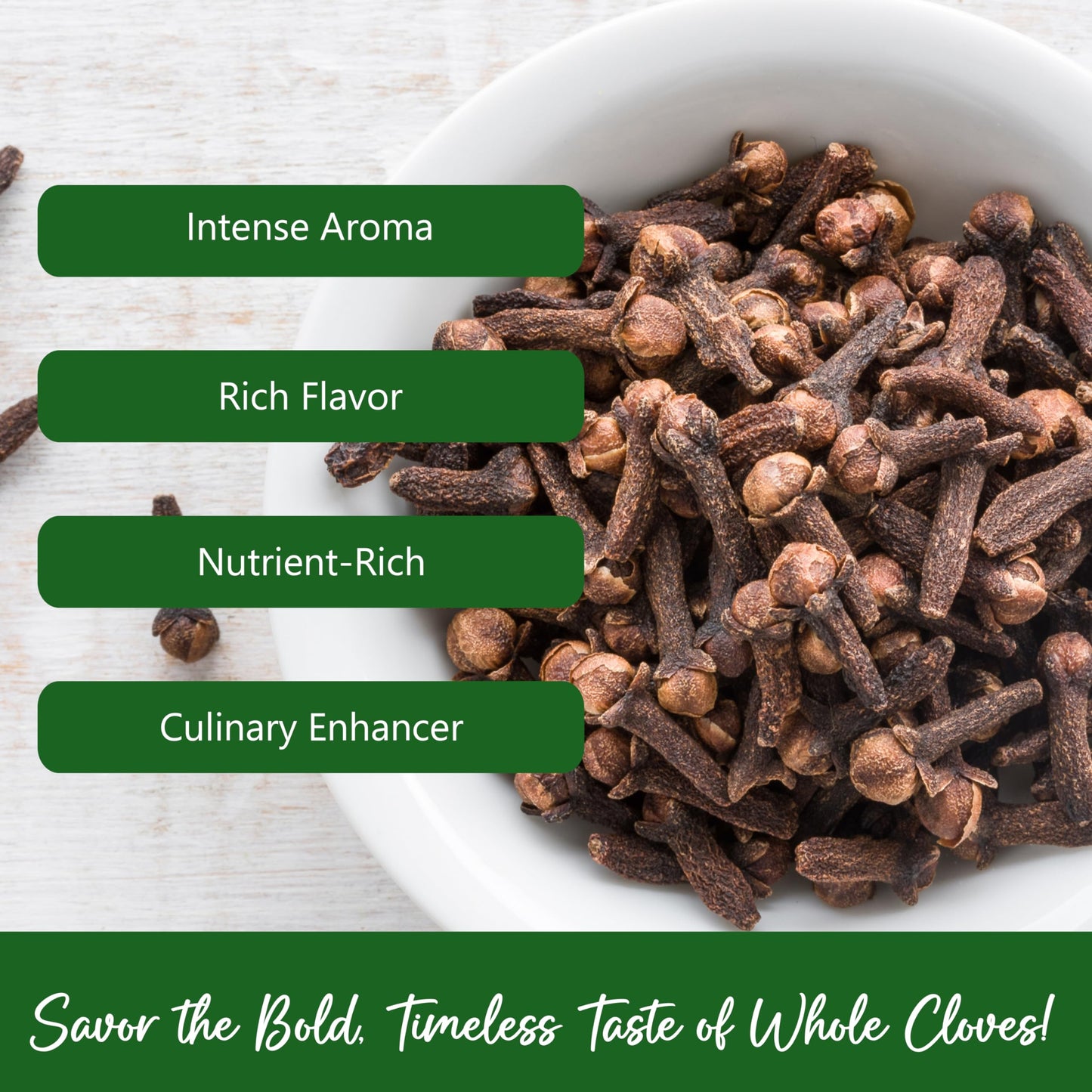 Npg Premium Whole Cloves Buds 4 Ounces, Strong Aroma And Flavor Cloves For Tea, Potpourri, Baking, Pomander Balls, Meats, And Pu