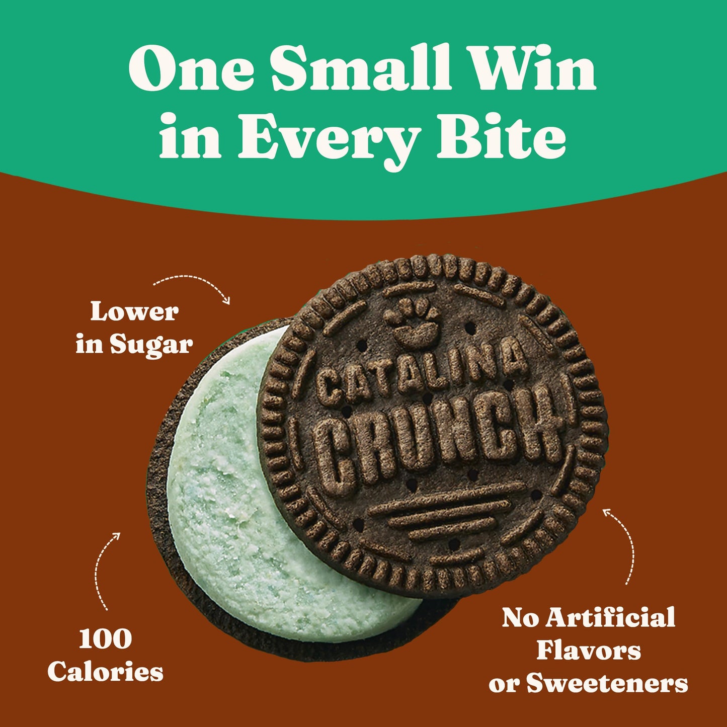 Catalina Crunch Protein Cookies, 4G Protein Per Serving | Low-Sugar Sandwich Cookies | Gluten Free, Vegan | Keto Dessert Snacks