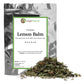 MagJo Naturals Lemon Balm Tea  Bulk Herbal Tea  Loose Leaf Melissa Officinalis  Caffeine Free  Cut and Sifted  1 pound (16 ounces) (1 pack)