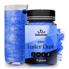 Bakeebake Luster Dust Edible 15g - Edible Glitter for Drinks & Desserts - Gluten Free Edible Blue Dust for Cake Decorating - Tas