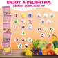 Freeze Dried Candy Variety Pack - Fruit Crunch 5 Pack, Fruit Crunch Original, Wildberry, Sour, Tropical, Lemon 4 Oz (5 Count) -