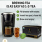 Teavity Organic Green Tea Pods for Keurig - Unsweetened - 12 Count