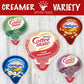 Variety Pack Creamers Liquid Creamer Singles Coffee Cream | Gift Assortment Box | Original, French Vanilla, Irish Creme, Italian