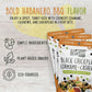 BeanVIVO Plant Based Protein Snacks - (7 Gram Protein) Habanero BBQ Flavor with Dried Edamame, Roasted Cashew and Chickpeas - No