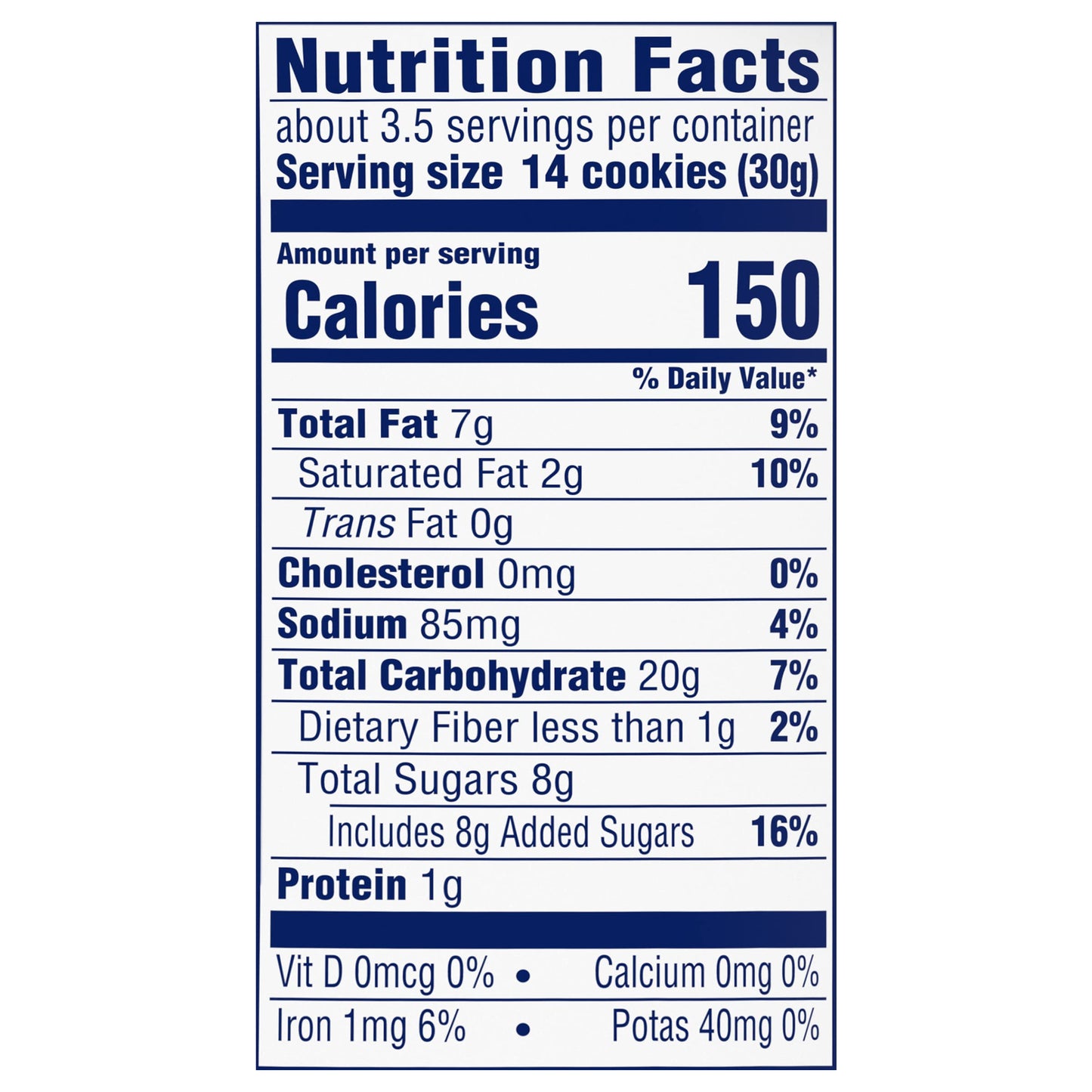 Chips Ahoy! Mini Chocolate Chip Cookies, 3.5 Oz