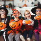 Halloween Candy Filled Pumpkin Bucket  Candy Pre-filled Large Pumpkin Bucket  Over 100 Candie   Spooky Party Favor Kit Jack O Lantern Bulk Candies Trick or Treat Kids Canndy Monster Gummies