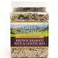 Brown Rice & Black Bean Superfood Mix - 24 Ounce / 680 Grams Jar (15+ Servings) - Proudly Made In America - Healthy Nourishing Essentials By Green Heights