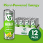 V8 +ENERGY Lemon Lime Energy Drink, Pack of 12 Cans, 11.5 Fl Oz Each, Made with Real Juices