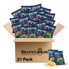 Moon Lodge 21 Pack Stuffed Jalapeo Potato Chips - Kosher & Halal Snacks for All Ages, Perfect for Parties & Movie Nights (1.5 Oz