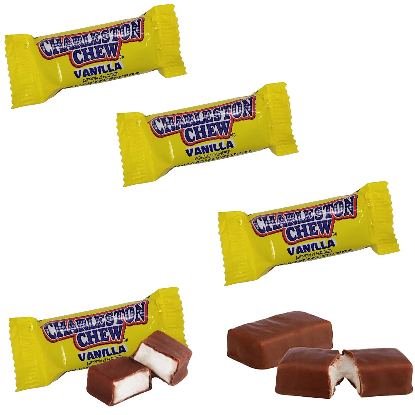 Fruidles Charleston Chews Vanilla Flavor, 30 Count (Half-Pound)