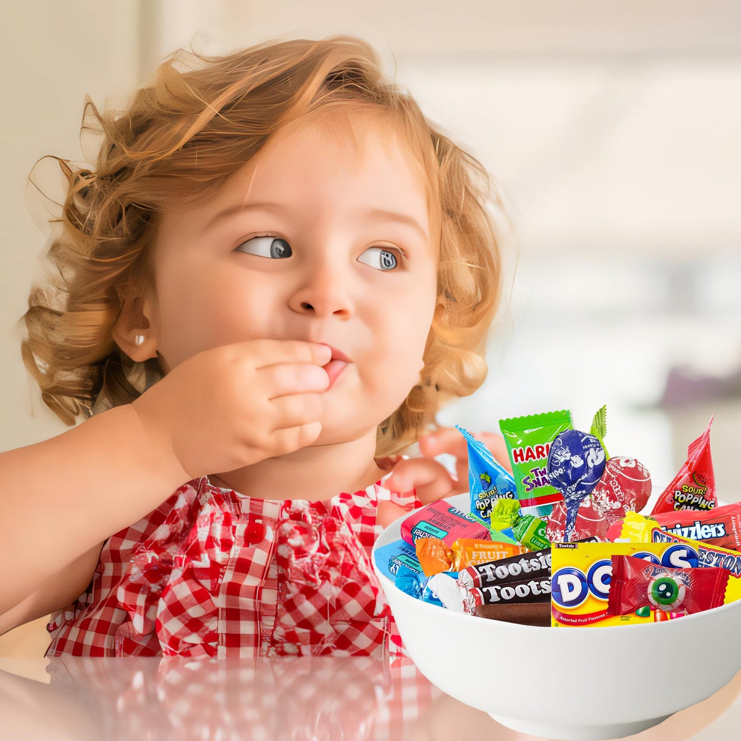Bulk Candy Assortment Mix  Includes Assorted Individually Wrapped Kids Canndy Variety  Fruit Snacks  Gummy Snakes  Popping Candy and More  Birthday Party Favor Kit Goodie Bag