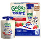 GoGo squeeZ YogurtZ Strawberry Kids Snacks, 3 oz (Pack of 4), Gluten Free, Nut Free, BPA Free, Model 280016