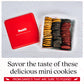 David'S Cookies Freshly Baked Melt In Your Mouth Assorted Mini Cookies With Chocolate Chip, Chocolate & White Chocolate Chip & R