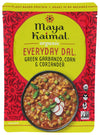 MAYA KAIMAL Organic Everyday Dal corn & coriander green garbanzos 10 OZ