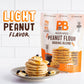 PBfit Peanut Flour Baking Blend - Gluten Free, Non-GMO, 24 oz, 11g Protein, 80% Less Fat than Almond Flour