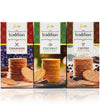 Jans Variety Tradition Baked Crackers Cookie Thins, 4.2 oz (Coffee, Cinnamon & Coconut Flavors)