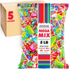 Dooboe Christmas Candies Variety Pack - 5 Pounds - Bulk Birthday Candy Assortment - Individually Wrapped Candies