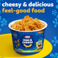 Kraft Macaroni & Cheese Spongebob SquarePants Shapes Dinner, (4 ct Pack, 1.9 oz Cups), packaging may vary