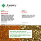 Gourmet Organic Moroccan Spice Rub & Organic Zaatar Gift Set By Journey Spice Co. | Salt-Free | Mediterranean Seasoning | Meat &