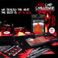 Red Hot Reaper Hot Chip Challenge - Super Spicy Carolina Reaper & Trinidad Scorpion - 1.41 oz Pack, Black