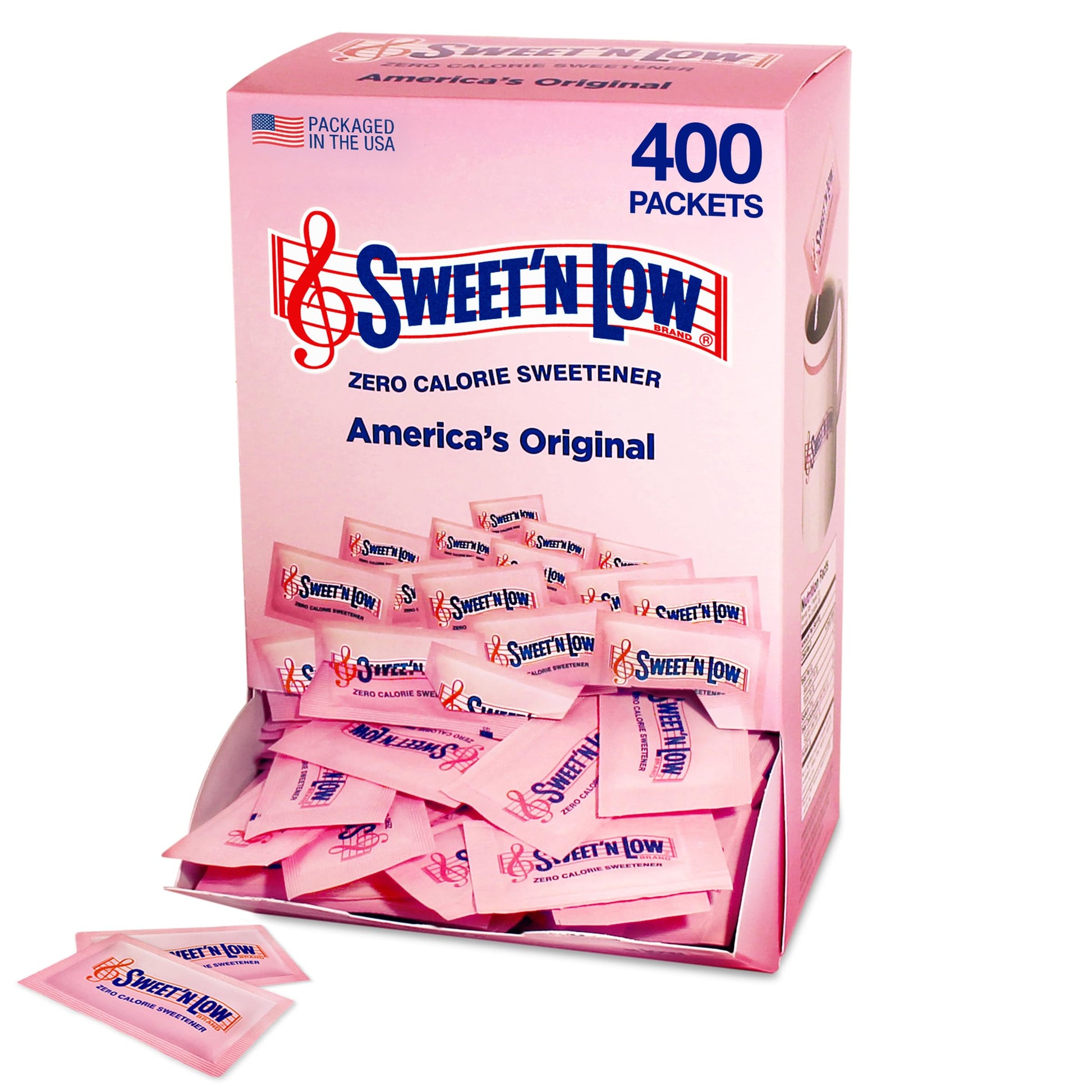 Sweetener Packets, SweetN Low, Box Of 400 Packets