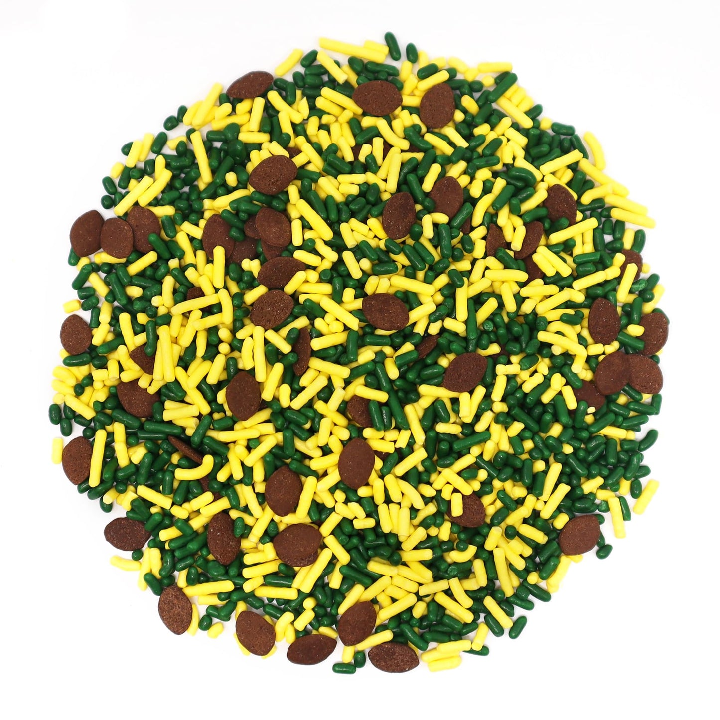 Mystic Sprinkles The Big Football Game Jimmy Mix 3Oz Bottle (Green & Yellow Sprinkle Mix 3Oz)