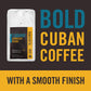 Kahwa Cuban Coffee Beans, Cubano Dark Roast Espresso Blend, Whole Bean Coffee, 2 Lb Bag