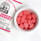 Claeys Sanded Wild Cherry Drops, 6 Oz Bag - 1 Pack, Hard Sour Candy, Wild Cherry Flavored Candy
