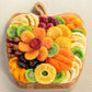 Dried Fruit Favorites on Apple Shape Bamboo Tray, Converts to Bowl for Mothers Day, Birthday, Thank You, Corporate Gifts by Blu