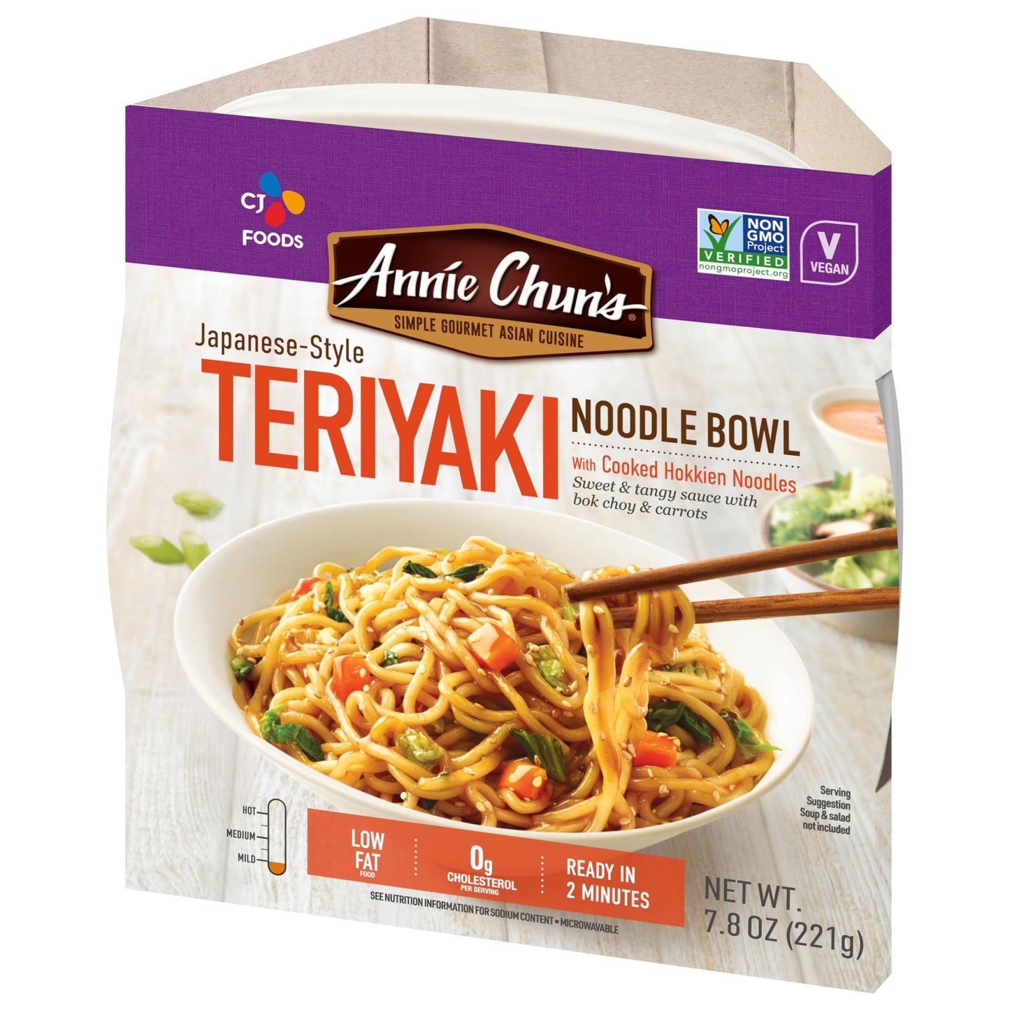 Annie Chuns Noodle Bowl, Japanese-Style Teriyaki, Non Gmo, Vegan, 7.8 Oz (Pack Of 6)