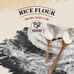 52USA Thai Rice Flour, All Natural White Rice Flour, 1 Pound (16 Ounce), Ideal for Baking and Cooking, Product of Thailand