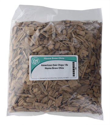Home Brew Ohio American Medium Toasted Oak Chips, 1 Lb.