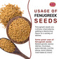 Spicy World Fenugreek Seeds (Methi) 7 Ounce Bag - All Natural & Pure - Resealable Bag