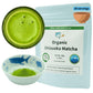 all day i eat like a shark Okumidori Matcha Powder - Ceremonial Grade, JAS Certified Organic, 40g Bag, Authentic Japanese Origin