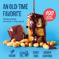 For Noshers Only Peanut Butter Bites - Vegan, Gluten Free, Dairy Free - Box of 8 Individually Wrapped Snacks